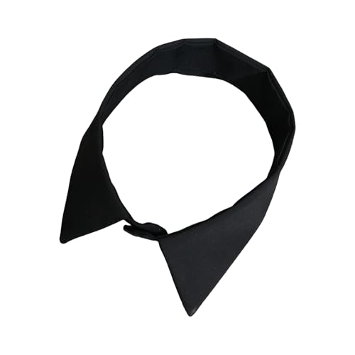 Limtula Mode Schwarze Weiße Abnehmbare Kunstkragen Für Damen Und Teenagerbluse Halshalskette Perfekt Zum Schichten Von Atemwege Für Atmungsbekleidung Atemwege von Limtula