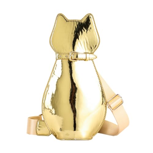 Limtula Niedliche und kompakte Brusttasche, leichte und tragbare Umhängetasche für den täglichen Gebrauch, gold von Limtula