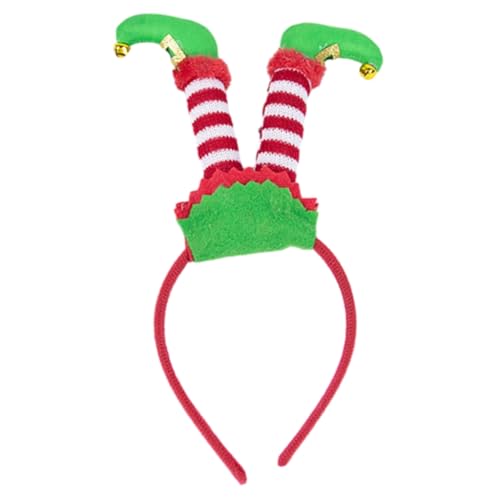 Limtula Party-Stirnband, pelziger Weihnachtsbaum, Kopfbedeckung, Glitzer-Haarreif für Halloween, Weihnachten, Kopfschmuck, Partyzubehör von Limtula