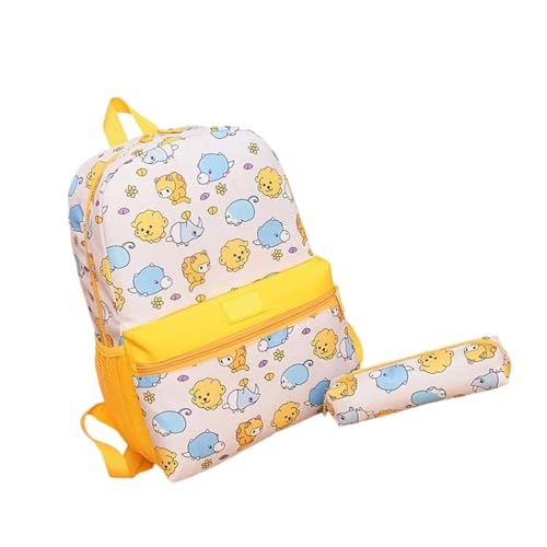 Limtula Praktische Kinderschule Mit Stiftbeuteln Set Für Schüler Bequeme Rucksackbuchbeutel Mit Mehreren Taschen Casual Daypack Für Kinder von Limtula