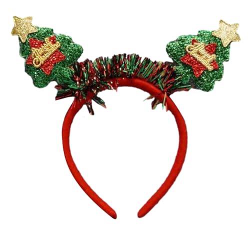 Limtula Rentier Stirnbänder Weihnachten Haarbänder Cosplay Haarreifen Stirnbänder Festival Party Haarschmuck für Mädchen von Limtula