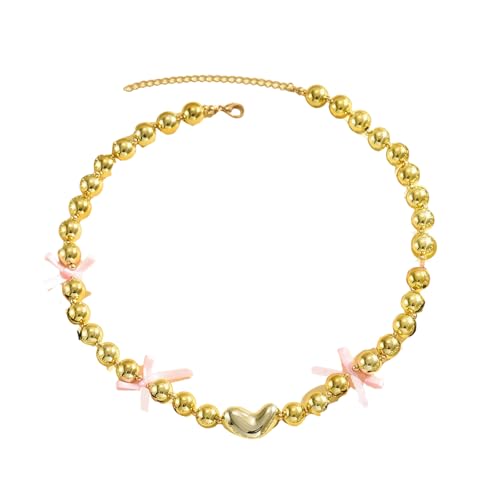 Limtula Robale Leichtmetallkette Mit Perlen Und Schöne Bowknot Designs Für Modische Frauen Stilvolle Outfits Täglich Lässigen Gebrauch von Limtula