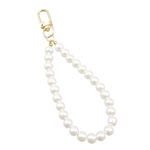 Limtula Set Von 10 Simulierten Perlenperlen Telefon Gurt Stylish Perlen Keyring Anspruchsvoller Verzierungen Für Handy Und Schlüsselbund von Limtula
