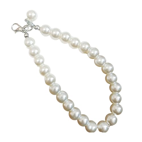 Limtula Set Von 10 Simulierten Perlenperlen Telefon Gurt Stylish Perlen Keyring Anspruchsvoller Verzierungen Für Handy Und Schlüsselbund von Limtula