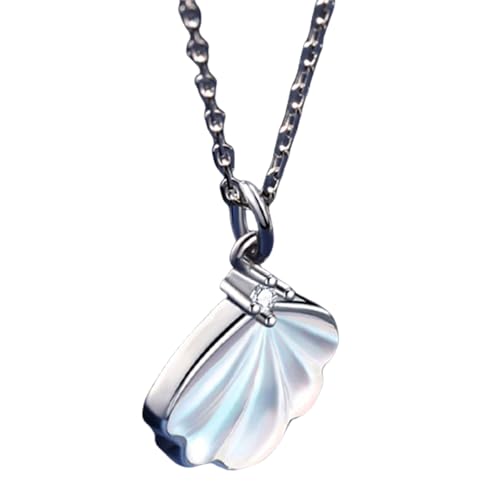 Limtula Sterlings Silber Projective Sea Shell Halskette Verstellbare Länge Neckketten Stylish Ornament Für Tägliche Und Partykleidung Limtula Sterlings Silber Projective Sea Shell Halskette Verstellbare Länge Neckketten Stylish Ornament Für Tägliche Und Partykleidung von Limtula