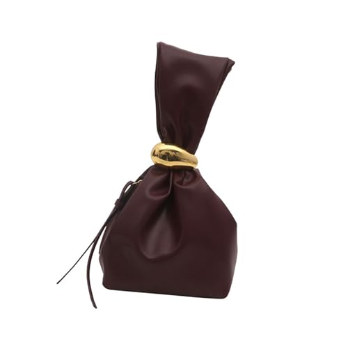 Limtula Stilvolle Frauen Plissierte Geldbörse Modische PU Leder Eimer Tasche Große Kapazität Handtasche Für Die Arbeit Und Freizeitpreis Für Freizeittasche von Limtula