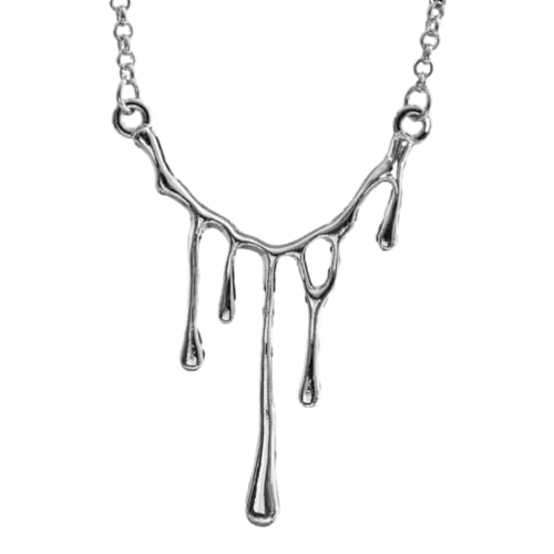 Limtula Stilvolle Halskette, leichte Tropfen-Halskette, handgefertigter Halsschmuck, Legierung, für modische Menschen, Wie beschrieben von Limtula
