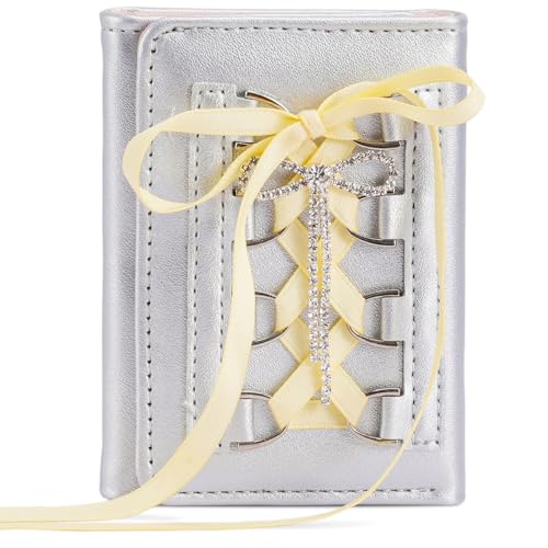 Limtula Stylish Ballet Themed Ladies Wallet Card Organisatoren Praktische PU Leder Leichte Münzgeldbeutel Tragbares Design Mode Ballett Inspirierte Brieftasche von Limtula
