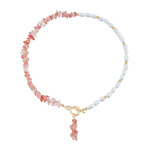 Limtula Stylish Pinkness Crystal Jewelry Collection Einfaches Design Halskette Ohrring Set Perfekt Für Geschenkverbot Schmuck Geschenk Für Frauen von Limtula