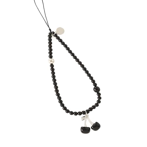 Limtula Tragbare Hand Craft Cherrys Charme Perlen Telefon Lanyard Vielseitiges Modezubehör Für Taschen Und Brieftaschen Dekoration von Limtula