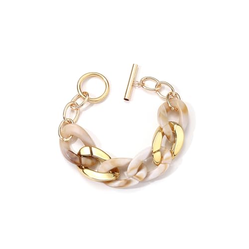 Limtula Trendy Harz Armreif Armband Süßigkeiten Farbkette Armband Schmuck Für Frauen Verstellbarer Armreifen Handgefertigtes Geburtstagsgeschenk von Limtula