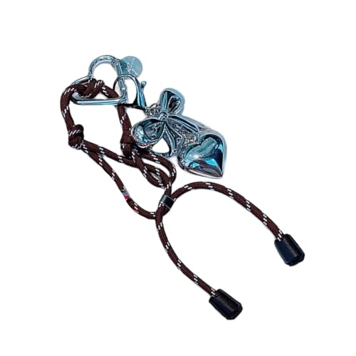 Limtula Unqiue Butterfly Bows Bag Anhänger Keyring Mit Webseil Und Schöner Herzverzierung Charme Für Stilvolle Damen Charme von Limtula