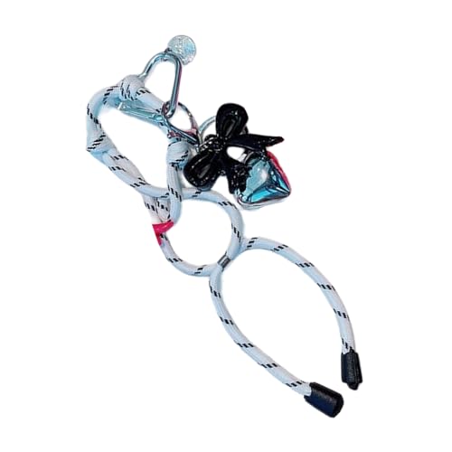 Limtula Unqiue Butterfly Bows Bag Anhänger Keyring Mit Webseil Und Schöner Herzverzierung Charme Für Stilvolle Damen Charme von Limtula