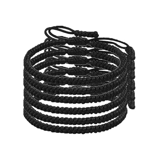 Limtula Verstellbares Handgefertigtes Armband Set Handgewebte Schnur Seilschmuck Gewebte Armbänder Mit Einstellbarer Größe Für Frauen von Limtula