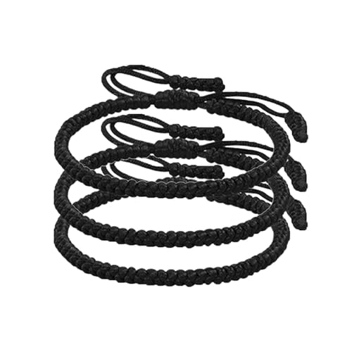 Limtula Verstellbares Handgefertigtes Armband Set Handgewebte Schnur Seilschmuck Gewebte Armbänder Mit Einstellbarer Größe Für Frauen von Limtula