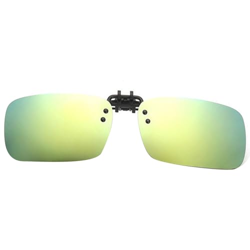 Limtula Vielseitiger Brillenrahmen zum Anklippen, farbige Filterbrille für Outdoor-Aktivitäten und Autofahren, polarisierter, farbiger Filter-Clip, merhfarbig von Limtula