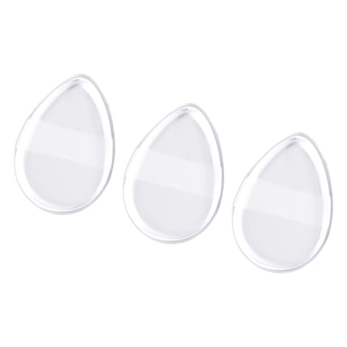 Make-up-Schwämme, transparent, lose Puderquaste, Miniatur-Schwämme, trocken und nass, wiederverwendbares Werkzeug für Concealer, Rouge, Damen, Mädchen, nass/trocken, Kosmetikschwämme für Frauen von Limtula