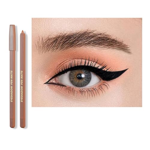 Matte Gel Stift Farbenfrohe Bleistift Metallic Glitters Bleistift Augen Make Up Lidschatten von Limtula