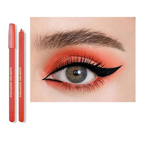 Matte Gel Stift Farbenfrohe Bleistift Metallic Glitters Bleistift Augen Make Up Lidschatten von Limtula