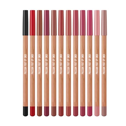 Mattlippenliner Hochpigmentierter Lippenstift Zum Formen Und Skulpturen Von Lippen Wasserdicht Lang Anhaltender Lippenstift Stift von Limtula