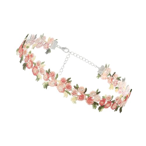 Mehrzweck-Halskette mit Blumenmuster, Spitze, tragbares Accessoire für Frauen, Geschenke, um jedes Outfit elegant zu verschönern von Limtula