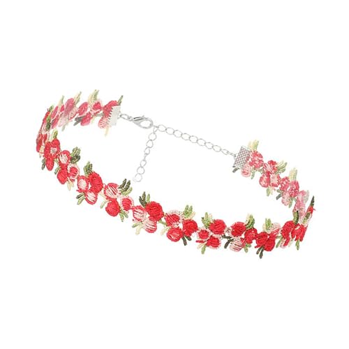 Mehrzweck-Halskette mit Blumenmuster, Spitze, tragbares Accessoire für Frauen, Geschenke, um jedes Outfit elegant zu verschönern von Limtula