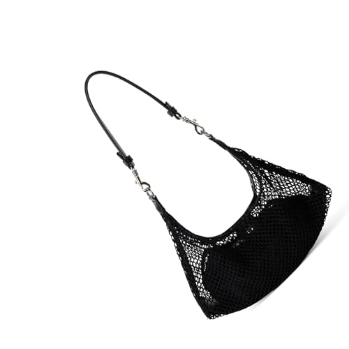 Moderne Koreanisch Inspirierte Gewebte Netto Unterarm Geldbörse Abnehmbarer Umhängetasche Geräumige Handtasche Praktische Tägliche Trage Praktische Koreanische Mode Frauenhandtasche von Limtula