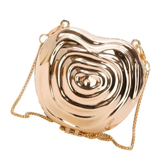 Modische Acryl Abendtasche In Herzform Umhängetasche Bankett Umhängetasche Für Hochzeiten Und Cocktailpartys von Limtula