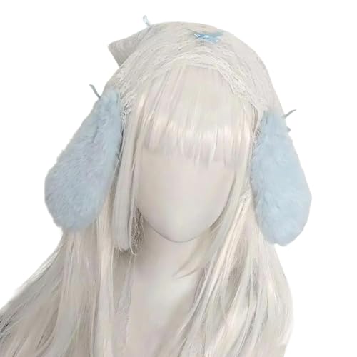 Modische Schöne Haarzubehör Mit Spitze Bowknot Und Kaninchen Ohrfeier Party Haarzubehör Für Einzigartige Styles Statements Mädchen Von Spitzenstirnbändern von Limtula