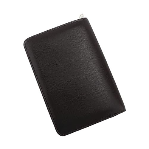 Multifunktionale Stifttasche aus Leder mit 10 Fächern, Fontänenetui, Reißverschluss, Bleistift-Organizer für Künstler, Studenten, Erwachsene, Brunnen-Sammler, Organizer-Etui, dark coffee von Limtula