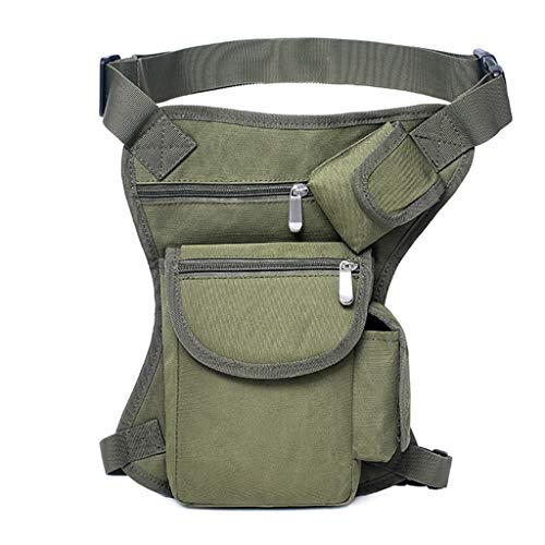 Outdoor Mode Einfarbig Bein Tasche Textur Telefon Große Kapazität Pack Bein Tasche Für Männer Tacticals von Limtula