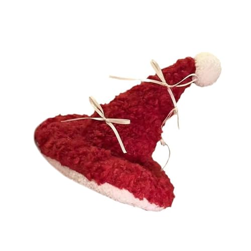 Realistische Haarspange mit Weihnachtsmütze, süße flache Haarspange, Haarspange, Haarspange, Weihnachten, elegante Haarspange für Bündel von Limtula