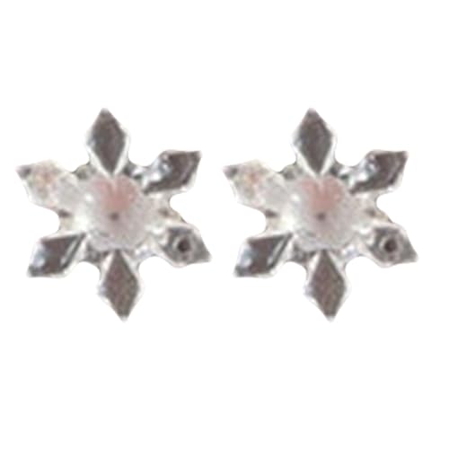 Realistische Schneeflocken-Haarspange, Weihnachtsspange, süße flache Haarspange, Haarspange, Weihnachten, elegante Haarspange für Bündel von Limtula