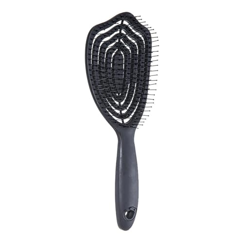Reisenfreundliche Gebogene Entwirrende Bürste Schützt Borsten Haarkamm Modische Hohle Haarbürste Für Frauen Und Männer von Limtula