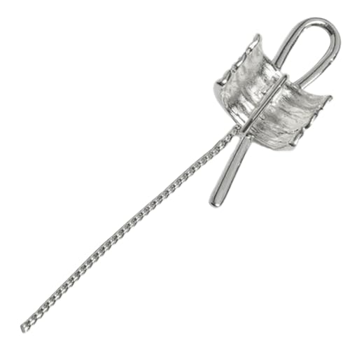 Stilvoller Niedriger Pferdeschwanzhalter Metallknoten Haarseil Modische Haarschnalle Vielseitiges Haar Accessoire Für Frauen Und Mädchen von Limtula