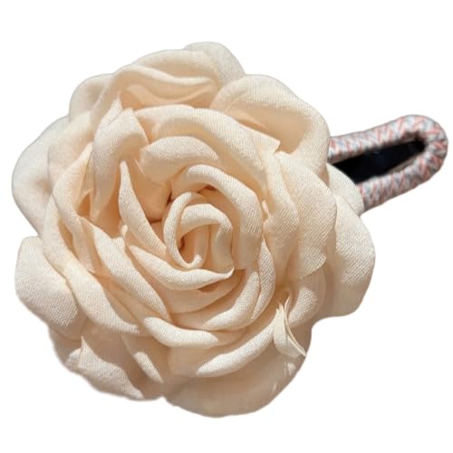 Süße Ballett-Blumen-Haarspange, große Rose, Haarnadel, Entenschnabel, Haarspangen für Frauen, SideBangs, Haarstyling-Werkzeug, Blumen-Haarspange für Frauen von Limtula