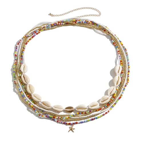 Taillenschmuck Für Meeresmotiven Verstellbare Perlenkettenkette Seestar Perfekt Für Badebekleidung Strandpartys Und Reisen Verstellbare Taillenkette Frauen von Limtula