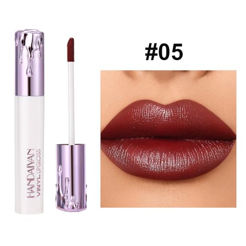 Üppiger Flüssiger Lippenstift Mit Langanhaltendem Feuchtigkeitsspendendem Lipgloss Feuchtigkeitsspendende Lippenstifte Sanftes Auftragen Für Stilvolle Frauen von Limtula