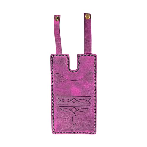 Limtula Western Stiefel Wallet Lederkartenhalter Mit Verstellbarem Gurtleder Für Frauen Musikkonzerte Reiten Wanderung Für Konzert von Limtula