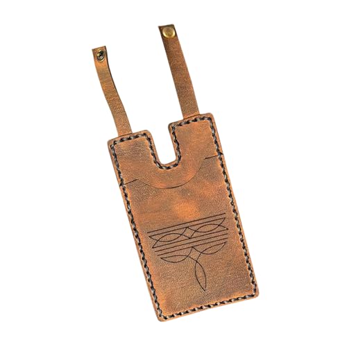 Western Stiefel Wallet Lederkartenhalter Mit Verstellbarem Gurtleder Für Frauen Musikkonzerte Reiten Wanderung Für Konzert von Limtula