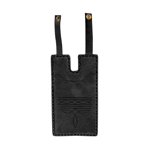 Limtula Western Stiefel Wallet Lederkartenhalter Mit Verstellbarem Gurtleder Für Frauen Musikkonzerte Reiten Wanderung Für Konzert von Limtula