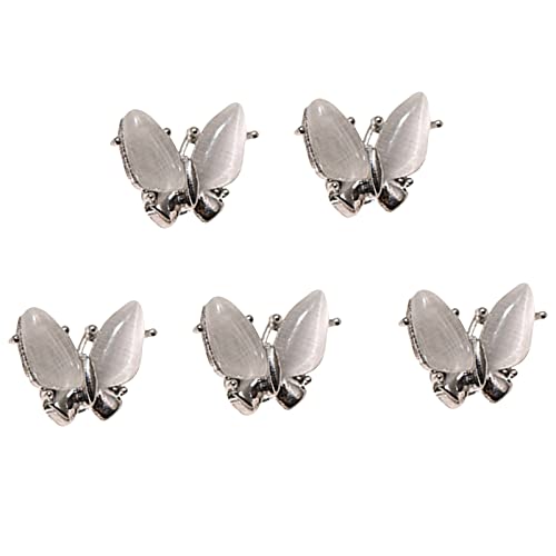 Zirkon Schmetterlingsnagel 3D Legierung Nagelkunst Strasssteine Funkelnder Nagelschmuck Kristall Für Frauen Und Mädchen Schmetterlingsnagel Für Nagelkunst 3D /Acrylnägel 3D Schmetterlingsnagel von Limtula