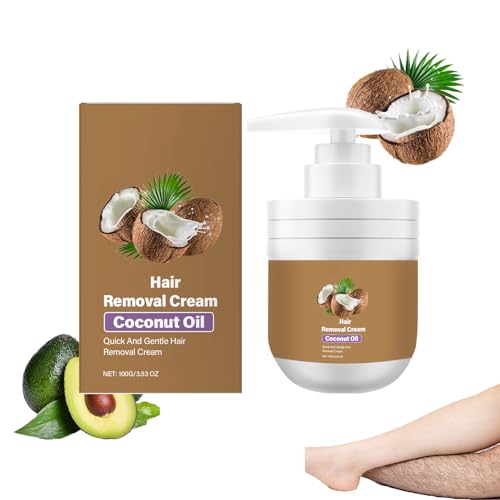 Sensitive Hair Removal Cream, für Frauen Gesicht Haarentferner, Bikini Haar, Körper Haar, schmerzfrei Haarentfernung, mit einem neutralen formuliert, Haarentfernung und Hautpflege (1Stück) von LinBomZony