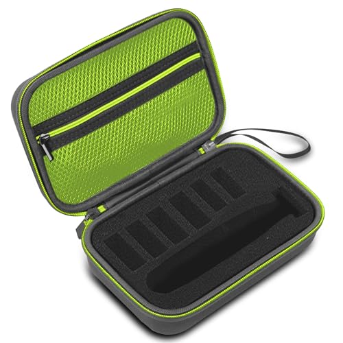LinMei Hartschalenkoffer für Philips OneBlade Trimmer QP2724/90, QP2834/70, QP2630/72, wasserdichter Rasierer-Organizer, stoßfeste Reise-Aufbewahrungsbox für Ladegerät und Zubehör LinMei Hartschalenkoffer für Philips OneBlade Trimmer QP2724/90, QP2834/70, QP2630/72, wasserdichter Rasierer-Organizer, stoßfeste Reise-Aufbewahrungsbox für Ladegerät und Zubehör von LinMei
