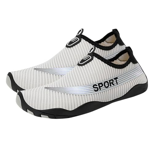 Badeschuhe Herren Wasserschuhe Schwimmschuhe Aquaschuhe Schnell Trocknend Strandschuhe Surfschuhe Leicht Neoprenschuhe Tauchschuhe Sommer Frühling Bequeme Fitnessschuhe Traillaufschuhe Badeschuhe Herren Wasserschuhe Schwimmschuhe Aquaschuhe Schnell Trocknend Strandschuhe Surfschuhe Leicht Neoprenschuhe Tauchschuhe Sommer Frühling Bequeme Fitnessschuhe Traillaufschuhe von LinRim