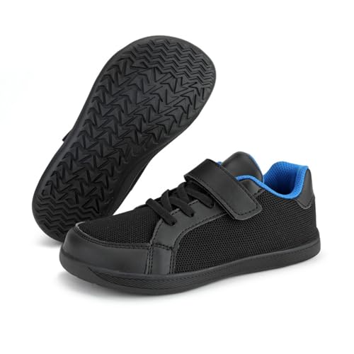 Unisex-Kinder Barfußschuhe Junge Turnschuhe Mädchen Minimalistische Sportschuhe Leicht Atmungsaktiv Laufschuhe Outdoor Fitnessschuhe Sneaker für Fitness Traillauf Freizeit Running Shoes von LinRim