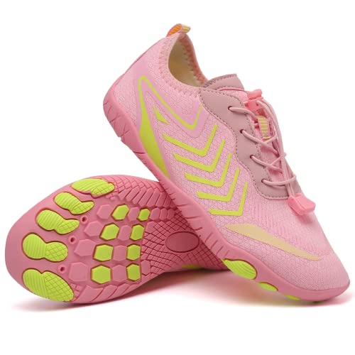 Barfußschuhe Damen Herren Breite Zehenbox Wasserschuhe Barfußtrainer Frauen Männer zum Wandern Laufen Fitnessstudio Strand Surfen Fahren Barfußschuhe Damen Herren Breite Zehenbox Wasserschuhe Barfußtrainer Frauen Männer zum Wandern Laufen Fitnessstudio Strand Surfen Fahren von LinSmart