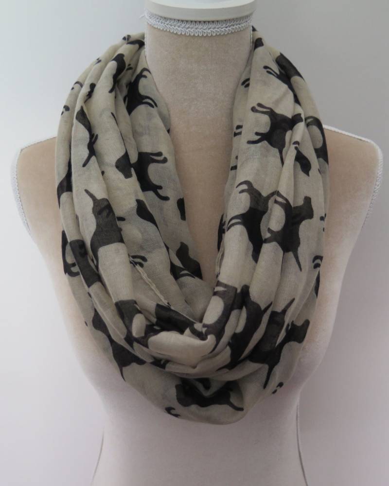 Infinity Schal/Labradorit Design Für Hundeliebhaber von LinaScarf