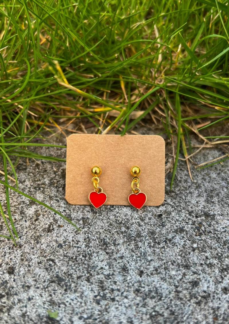 Verschiedene Herz Ohrringe. Jetzt Neu Auch Mit Geschenkverpackung in Drei Farben Verschiedene Herz Ohrringe. Jetzt Neu Auch Mit Geschenkverpackung in Drei Farben von LinasSelfMadeShop