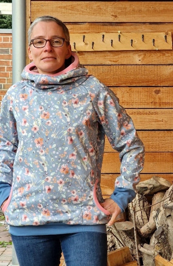 Lt Softshell Hoodie Retro Windbreaker Pullover Kapuzenpullover Aus Für Damen Outdoor Softshelljacke Damen, Überzieher von LinasTraumwerkstatt